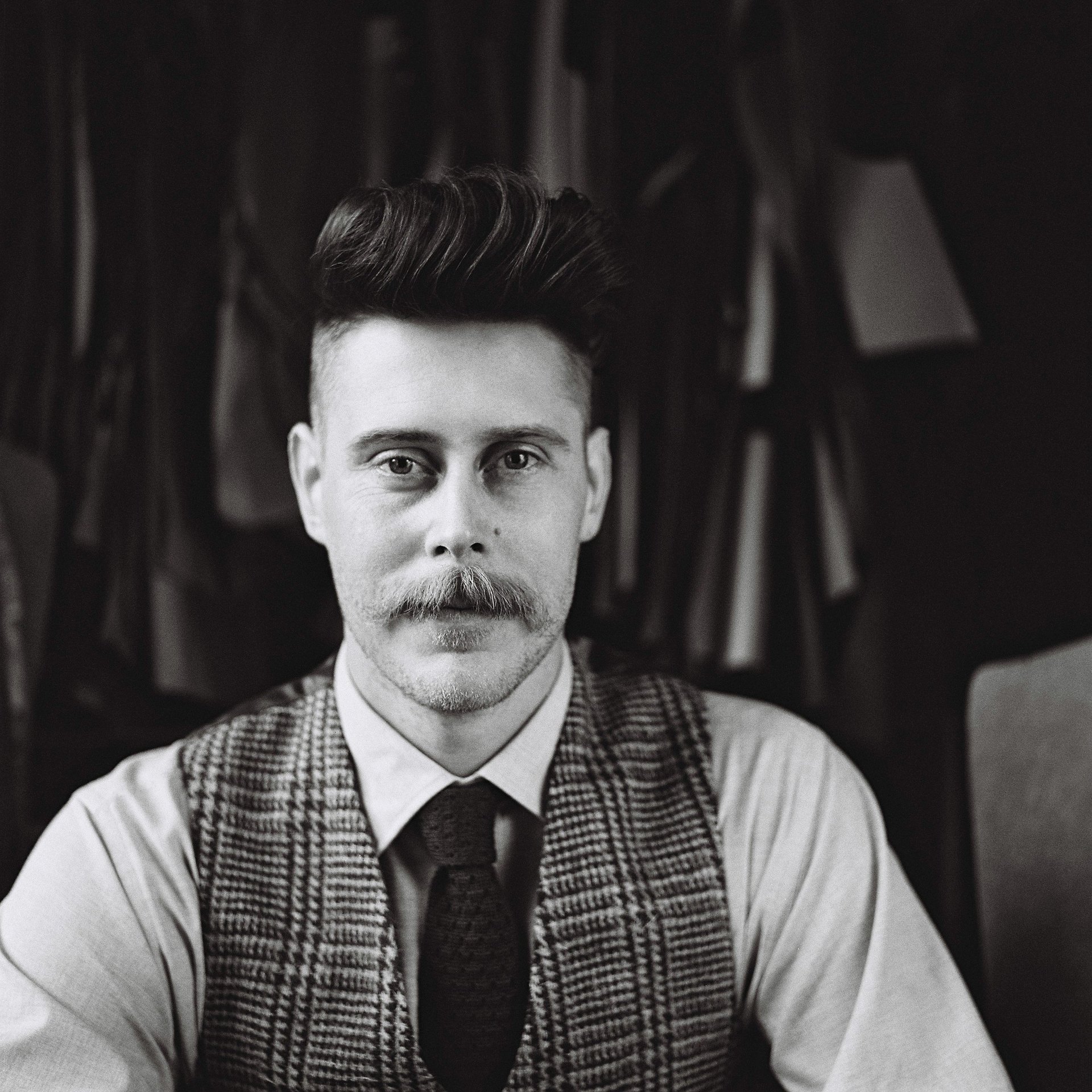 well tailored, mixed and cut.